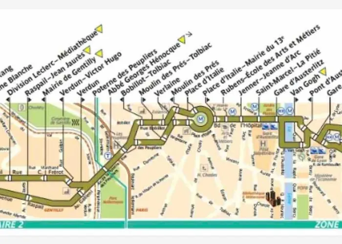 דירה Duplex T2 A A 3min Arret Laplace Rer B